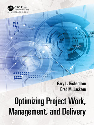 cover image of Optimizing Project Work, Management, and Delivery